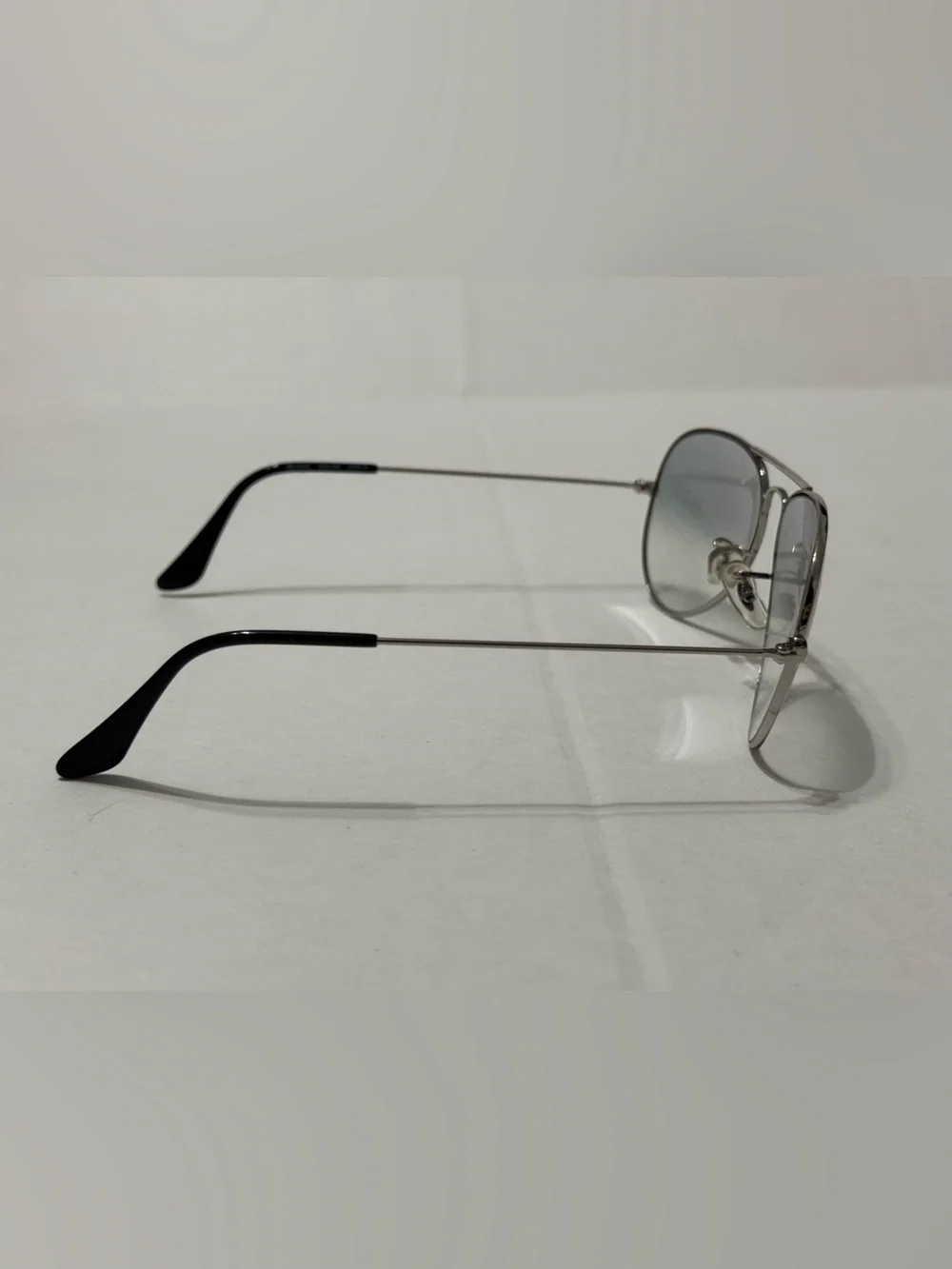 Ray-Ban Aviator Sunglasses RB 3025 003/3G 55-14 Silver Frame Gradient Lens